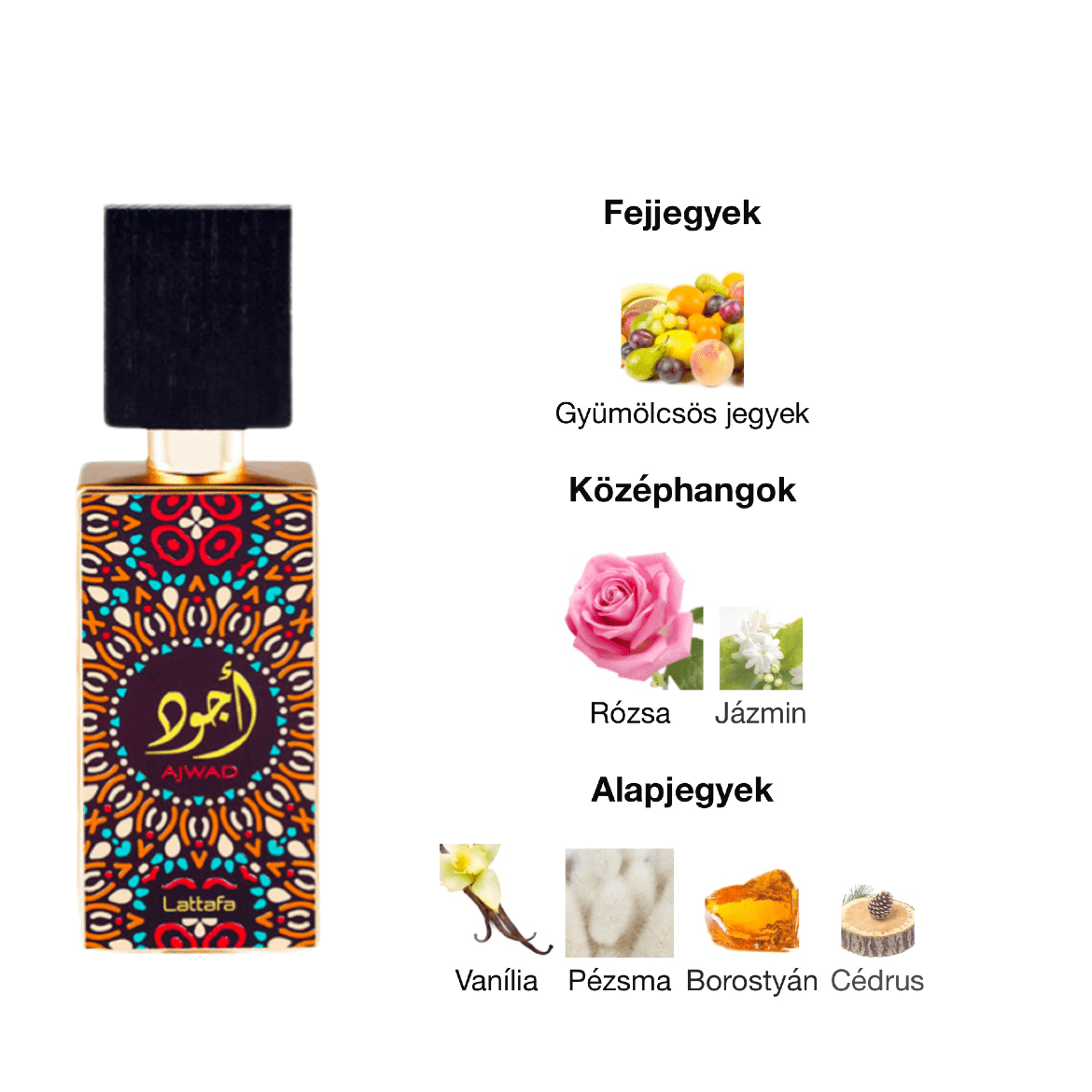 Lattafa Ajwad EDP - 60 ml - YARA Illatbazár