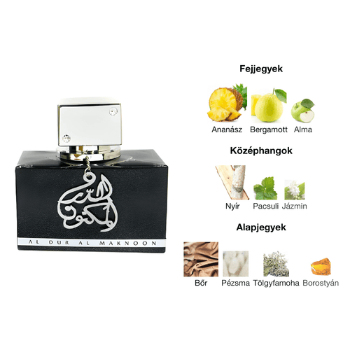 Lattafa Al Dur Al Maknoon Silver EDP - 100 ml - YARA Illatbazár