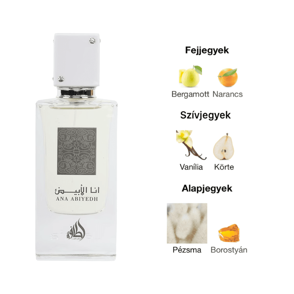 Lattafa Ana Abiyedh EDP - 60 ml - YARA Illatbazár