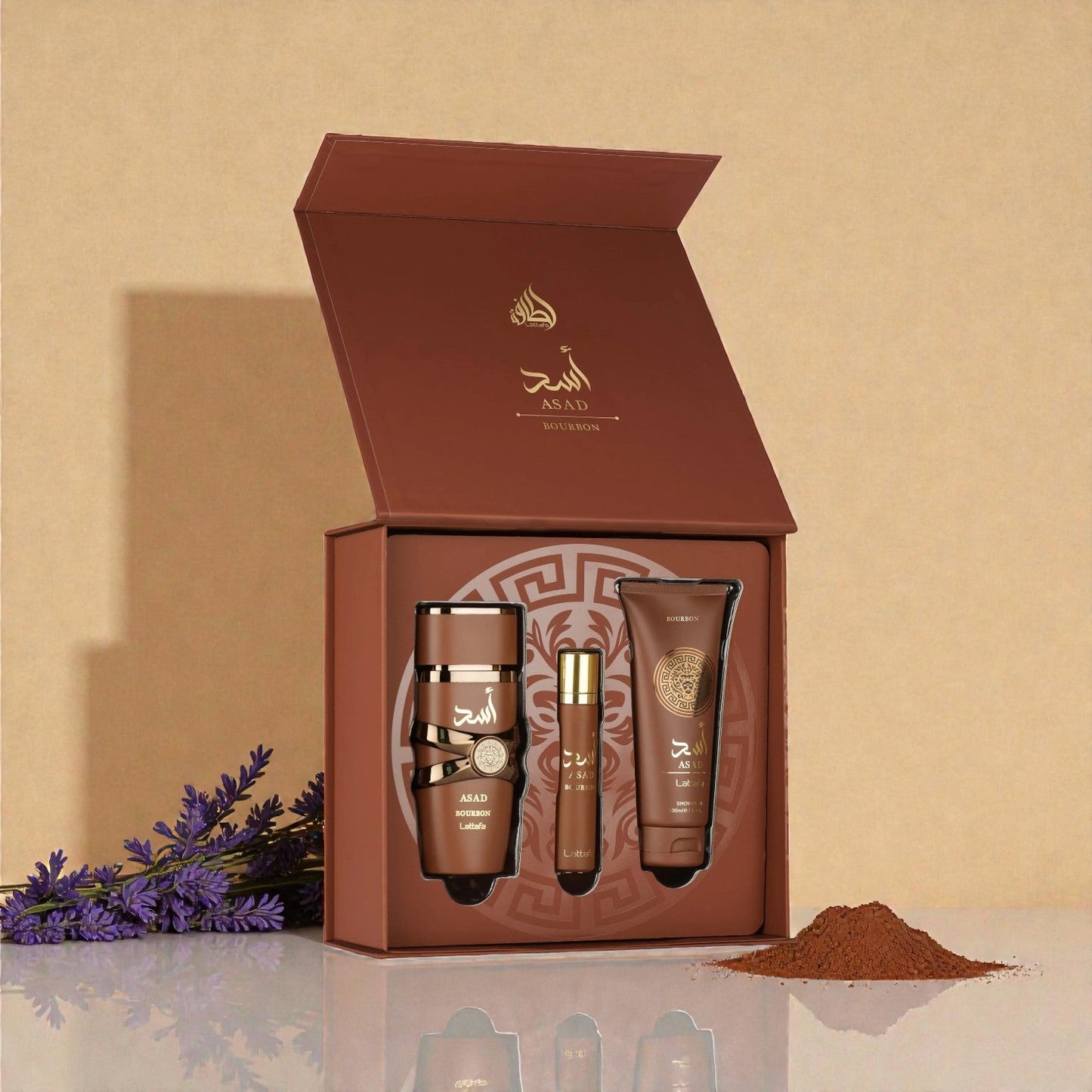 Lattafa Asad Bourbon ajándekcsomag - YARA Illatbazár
