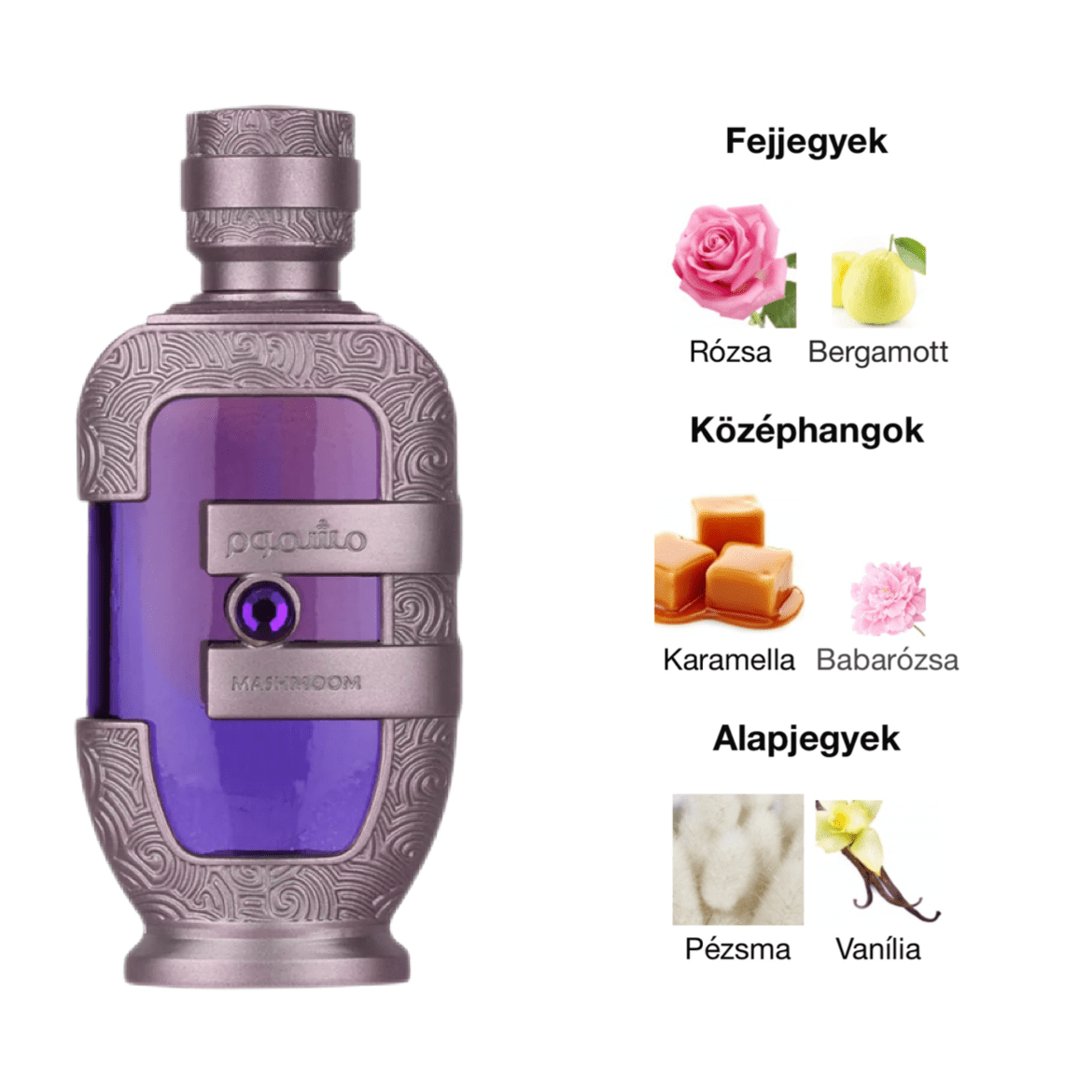 Lattafa Attar Mashmoom Parfümolaj - 20 ml - YARA Illatbazár