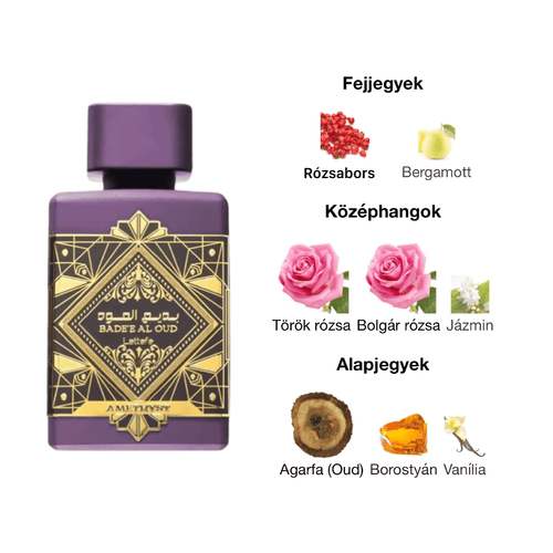 Lattafa Bade'e Al Oud Amethyst - 100 ml - YARA Illatbazár