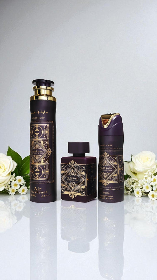 Lattafa Bade'e Al Oud Amethyst Ajándékcsomag - YARA Illatbazár