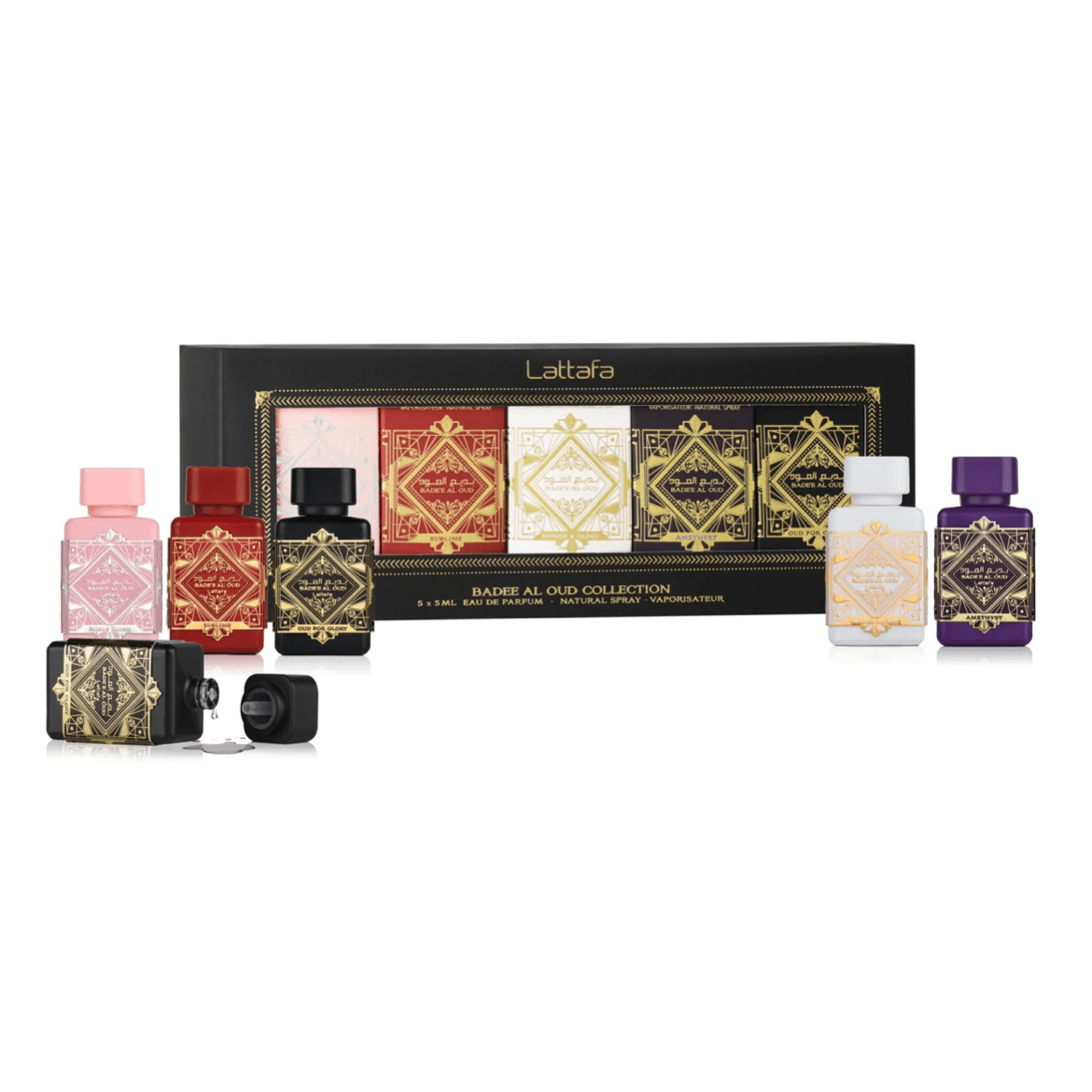 Lattafa Bade'e al Oud Mini Kollekció EDP - 5x5 ml - YARA Illatbazár