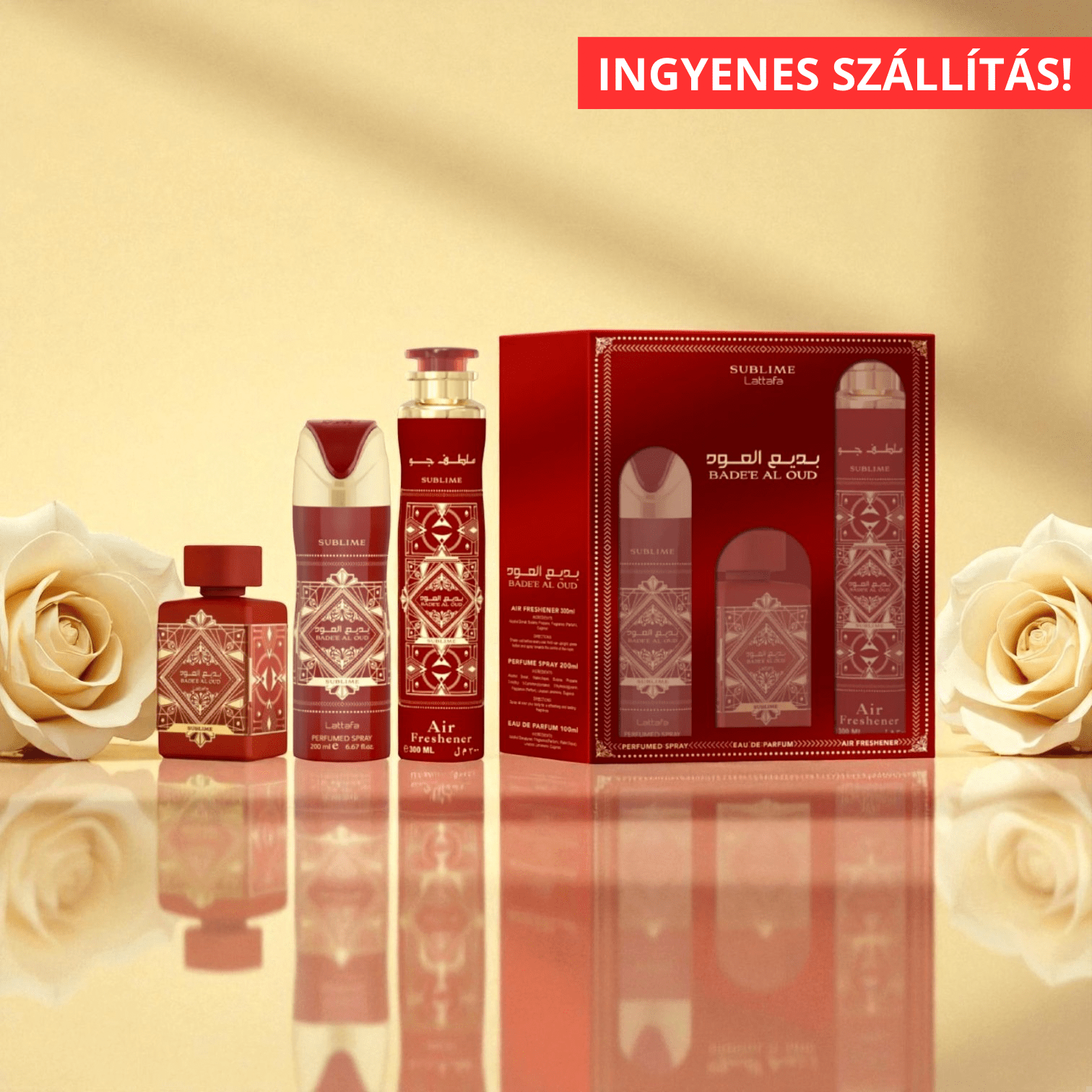 Lattafa Bade'e Al Oud Sublime Ajándékcsomag - YARA Illatbazár