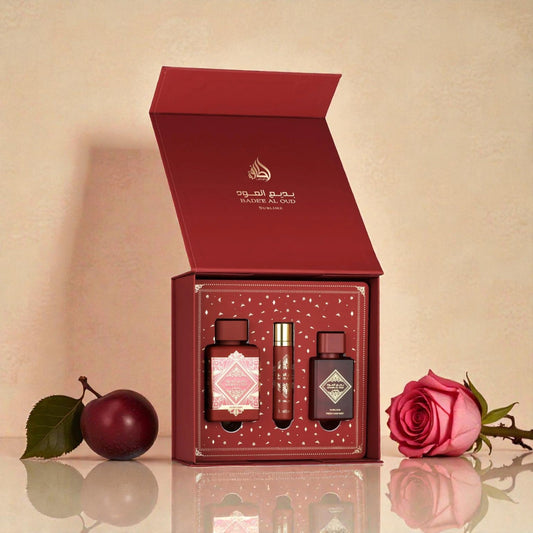 Lattafa Bade'e Al Oud Sublime ajándékcsomag - YARA Illatbazár