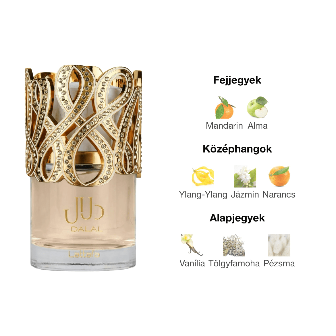 Lattafa Dalal EDP - 100 ml - YARA Illatbazár