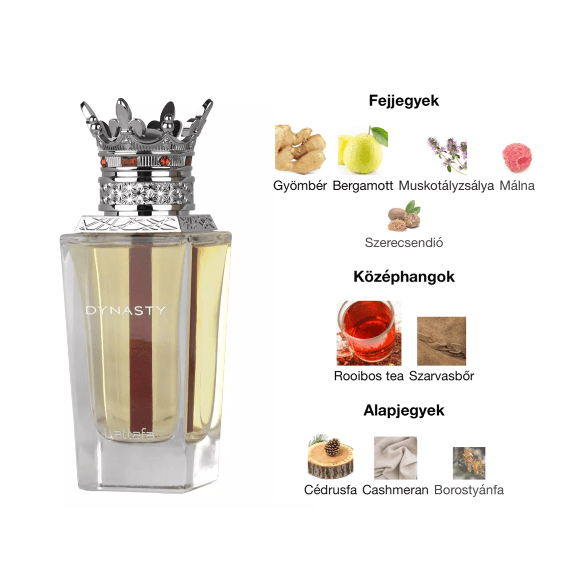 Lattafa Dynasty EDP - 100 ml - YARA Illatbazár