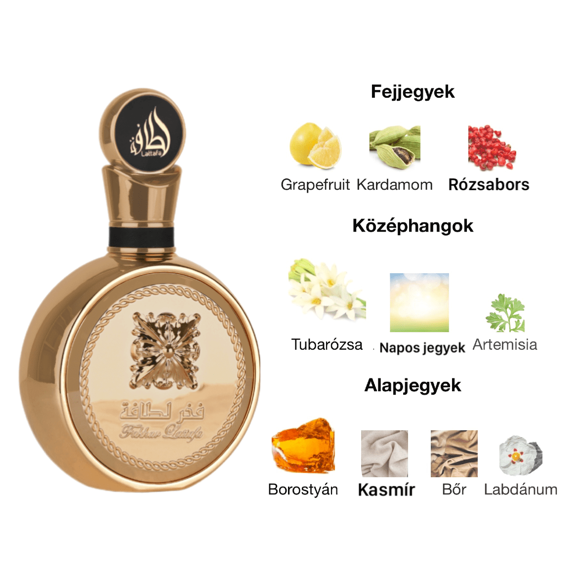 Lattafa Fakhar Gold Extrait EDP - 100 ml - YARA Illatbazár