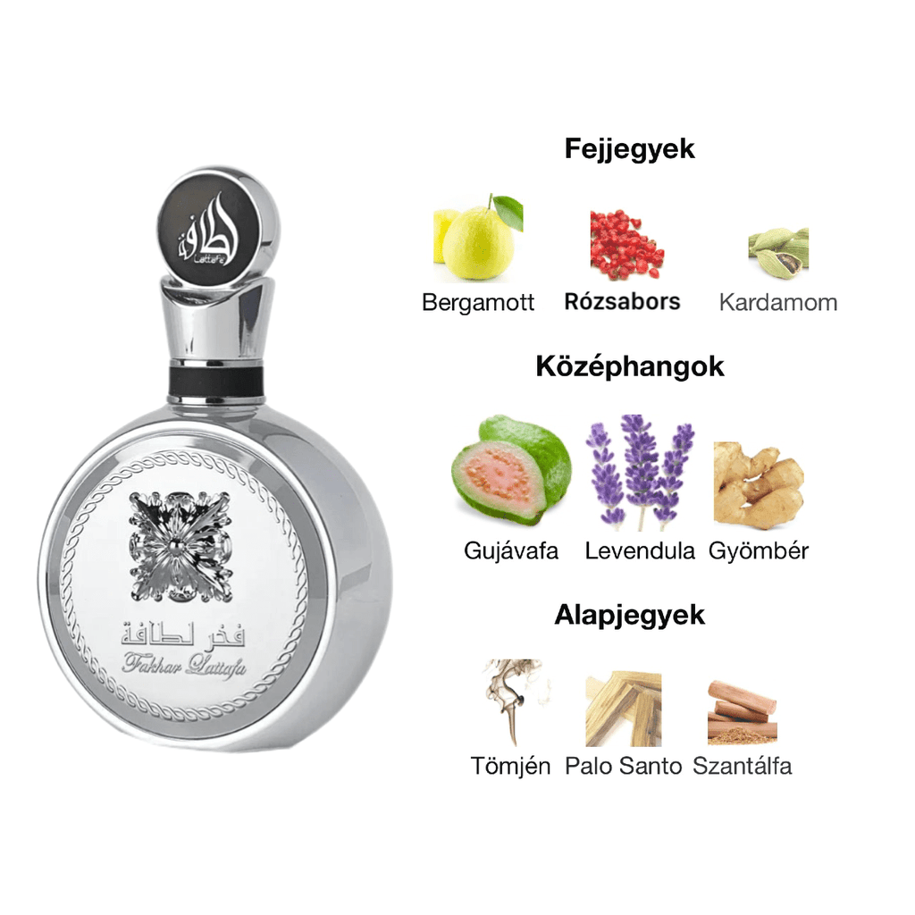 Lattafa Fakhar Platin EDP - 100 ml - YARA Illatbazár