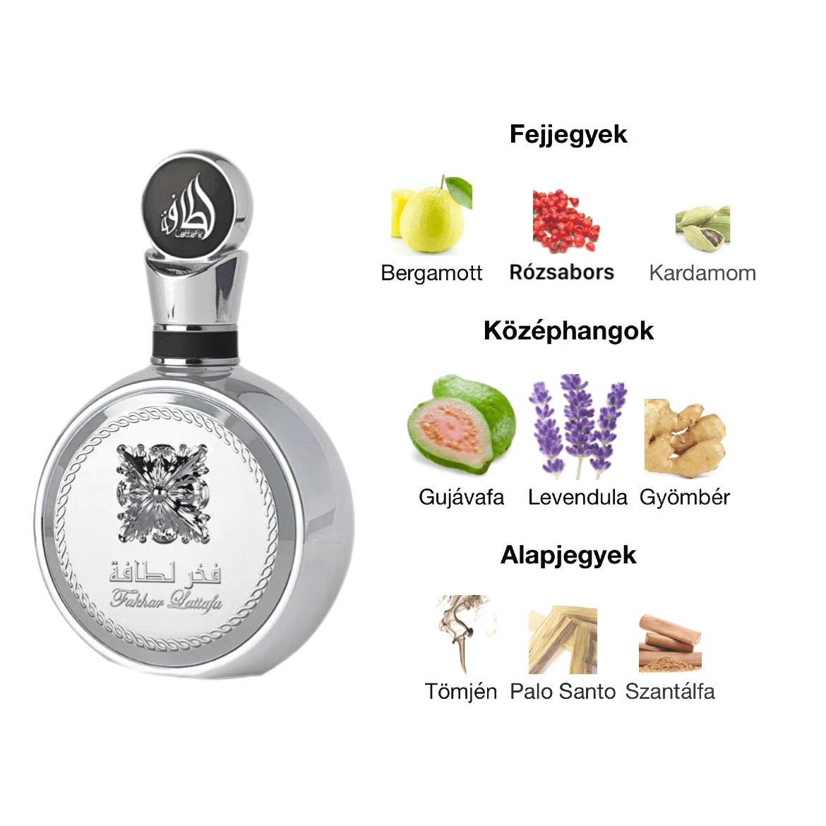 Lattafa Fakhar Platin EDP - 100 ml - YARA Illatbazár