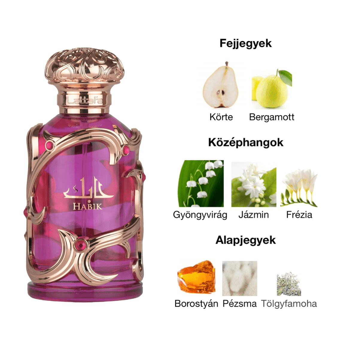 Lattafa Habik for Women EDP - 100 ml - YARA Illatbazár