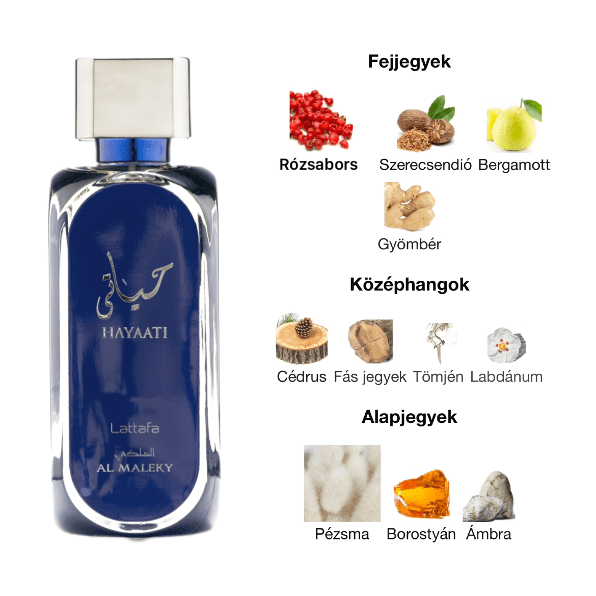 Lattafa Hayaati Al Maleky EDP - 100 ml - YARA Illatbazár