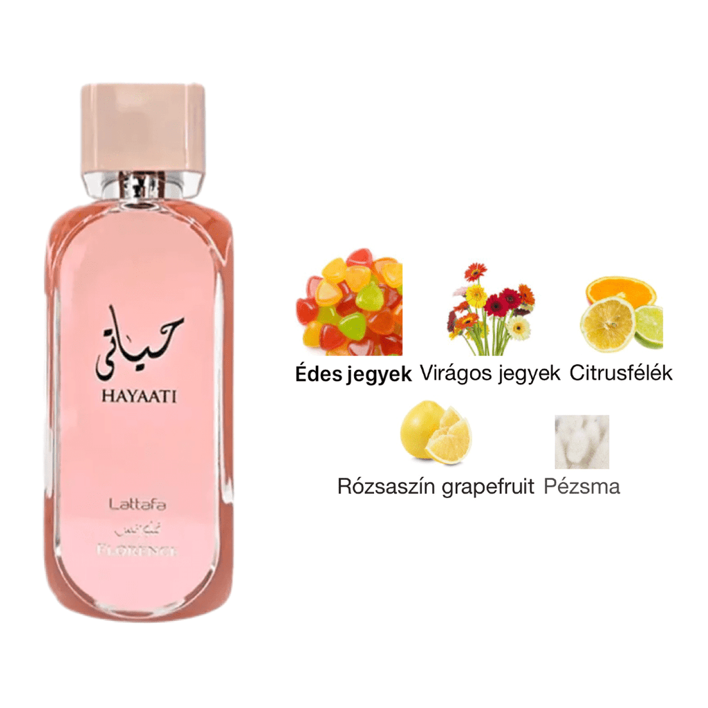 Lattafa Hayaati Florence EDP - 100 ml - YARA Illatbazár