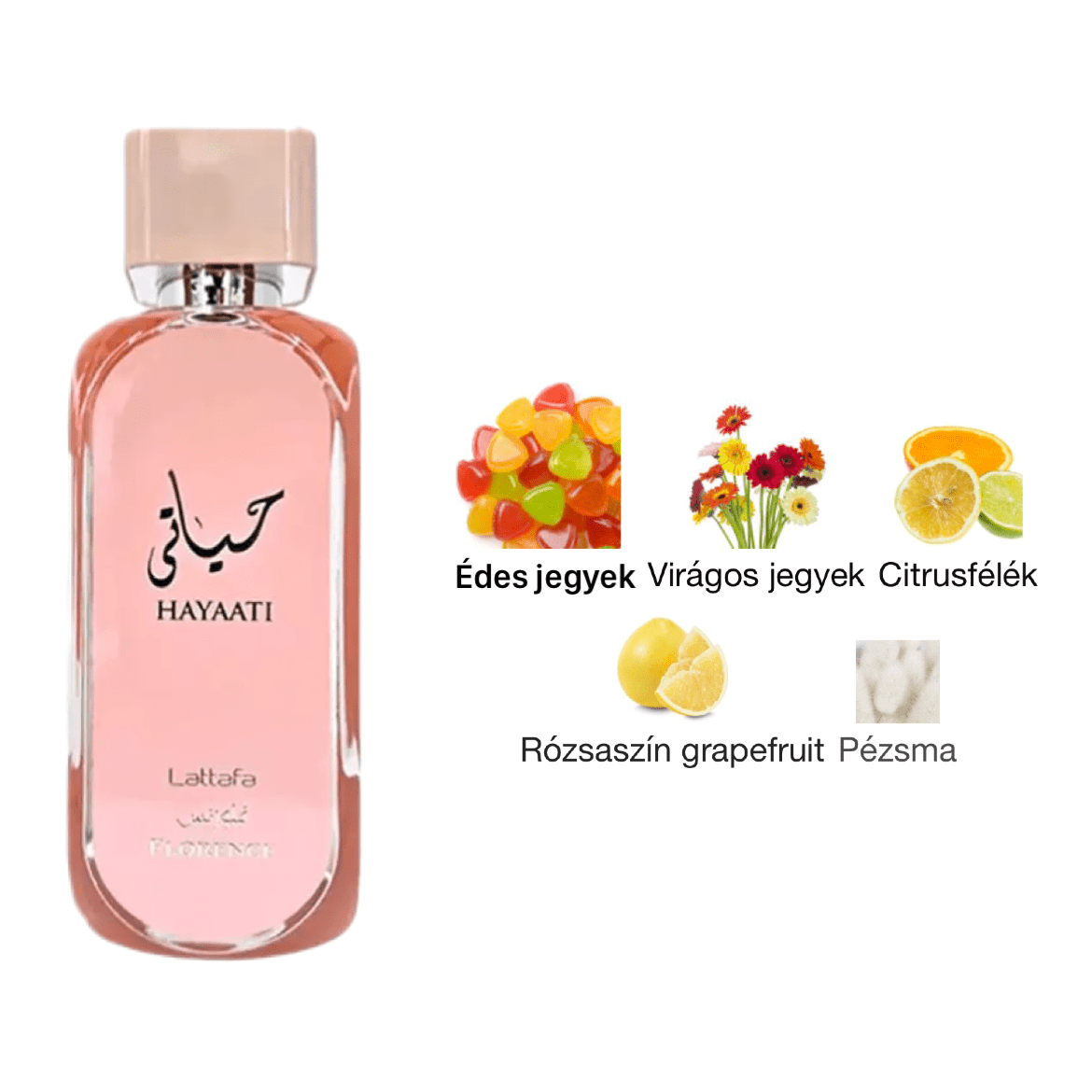 Lattafa Hayaati Florence EDP - 100 ml - YARA Illatbazár