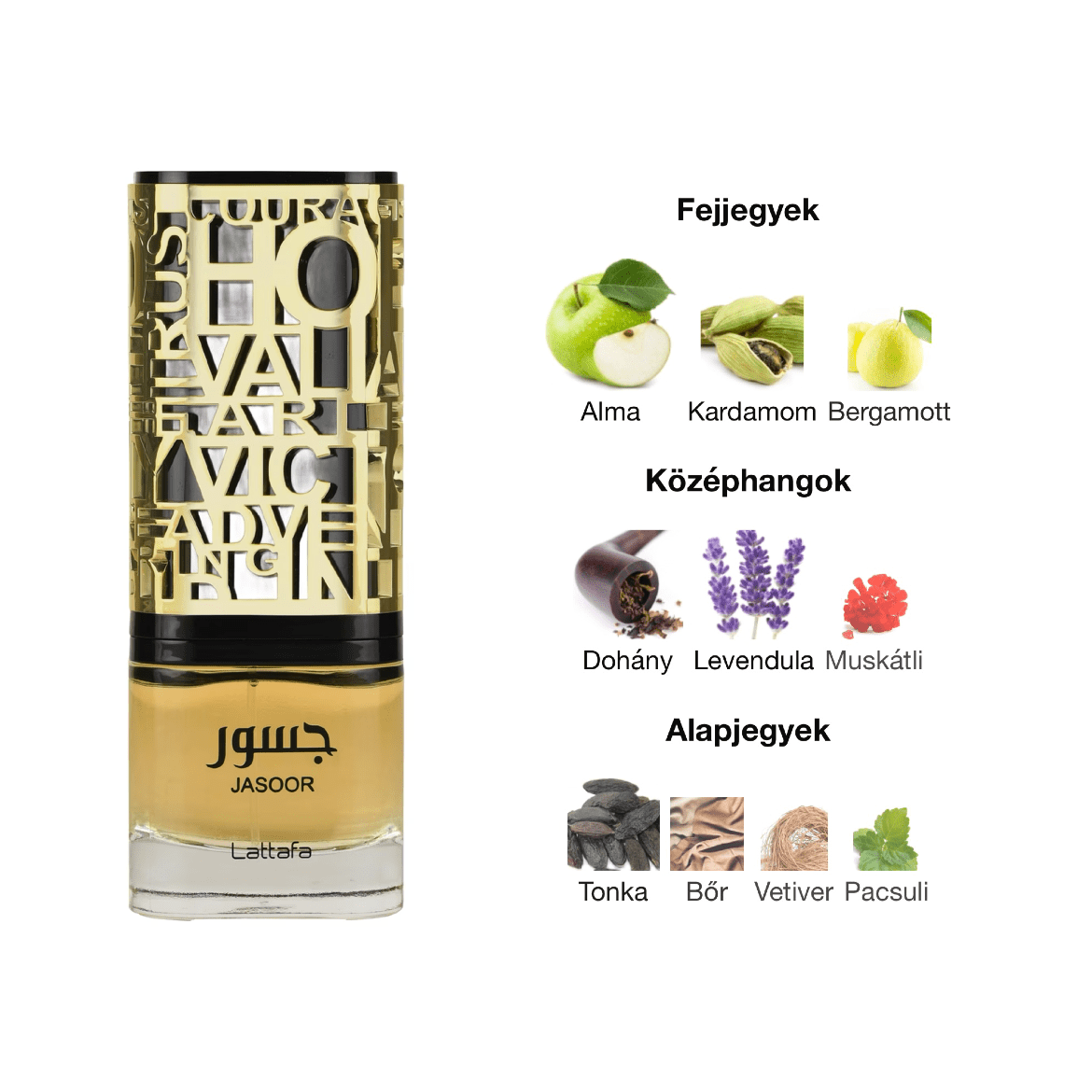 Lattafa Jasoor EDP - 100 ml - YARA Illatbazár
