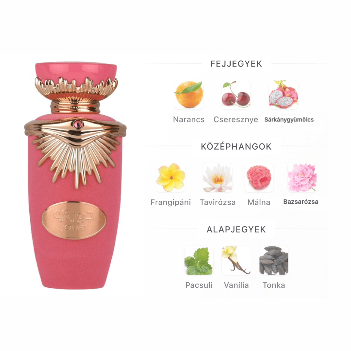 Lattafa Jouri EDP - 100 ml - YARA Illatbazár