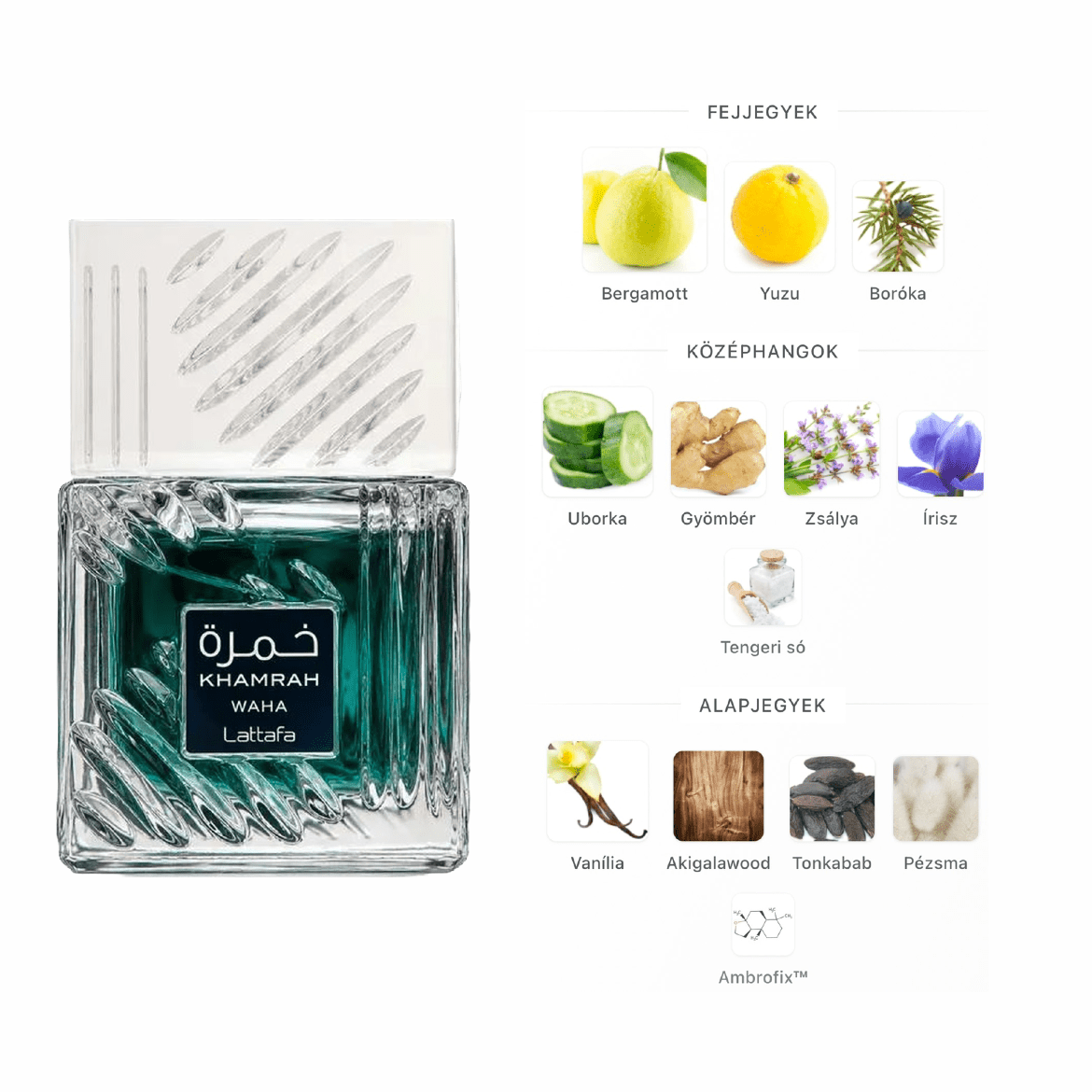 Lattafa Khamrah Waha EDP - 100 ml -