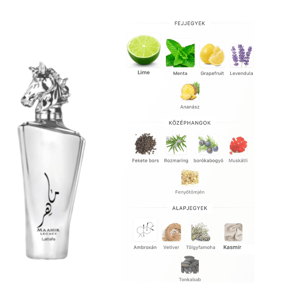 Lattafa Maahir Legacy EDP - 100 ml - YARA Illatbazár