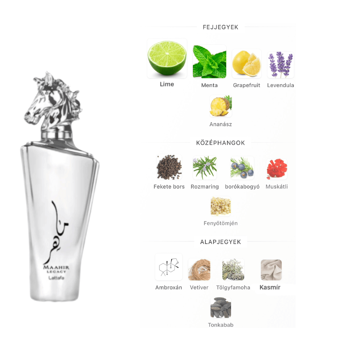 Lattafa Maahir Legacy EDP - 100 ml - YARA Illatbazár