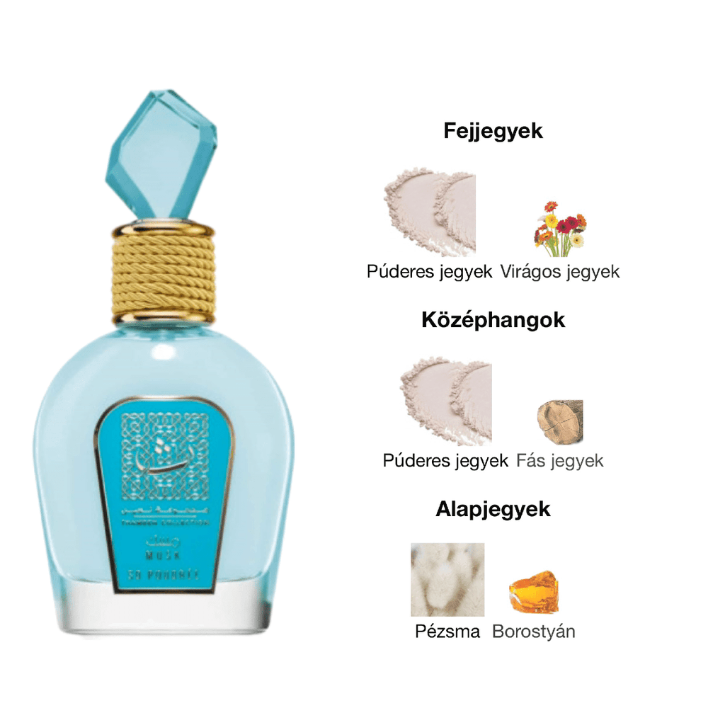 Lattafa Musk So Poudrée EDP - 100 ml - YARA Illatbazár