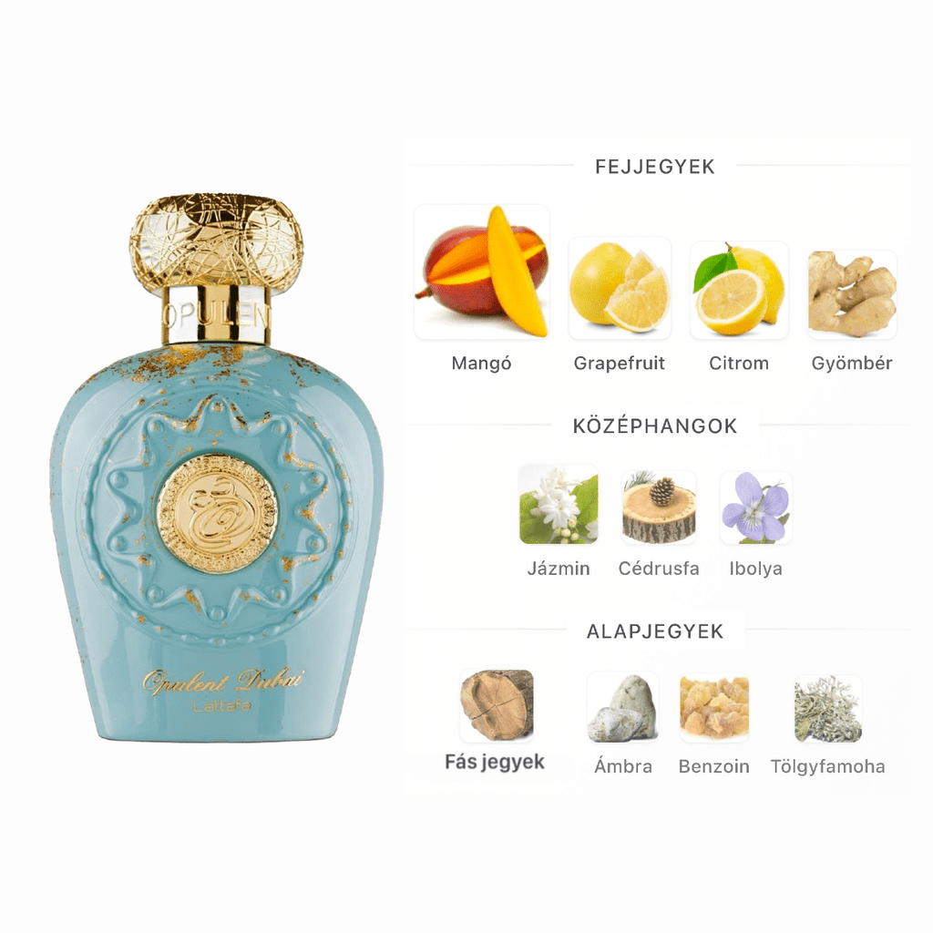 Lattafa Opulent Dubai EDP - 100 ml - YARA Illatbazár