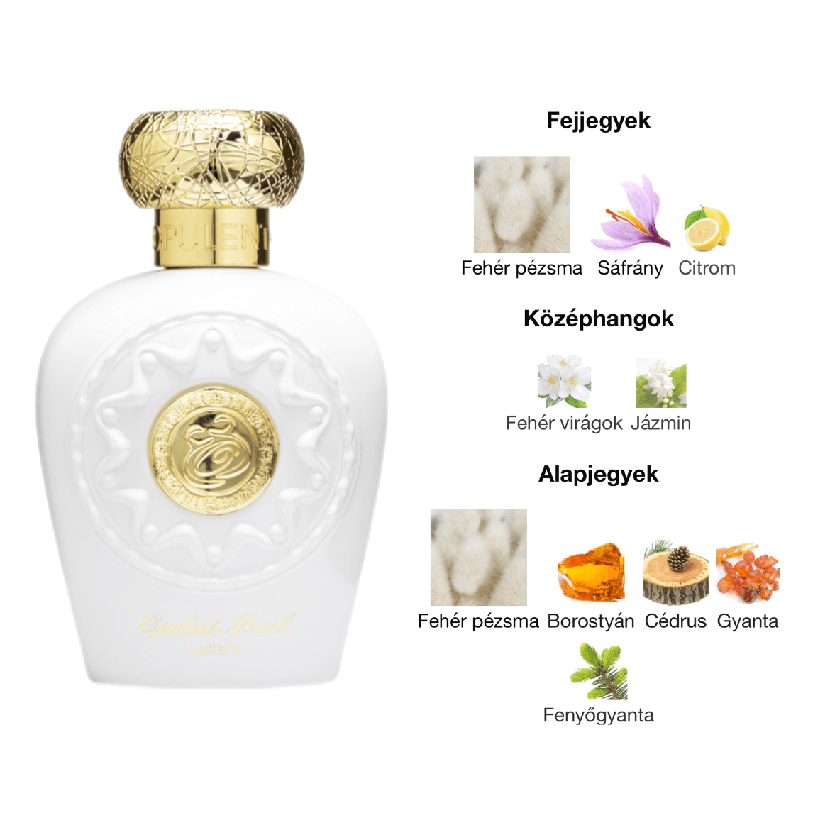 Lattafa Opulent Musk EDP - 100 ml - YARA Illatbazár