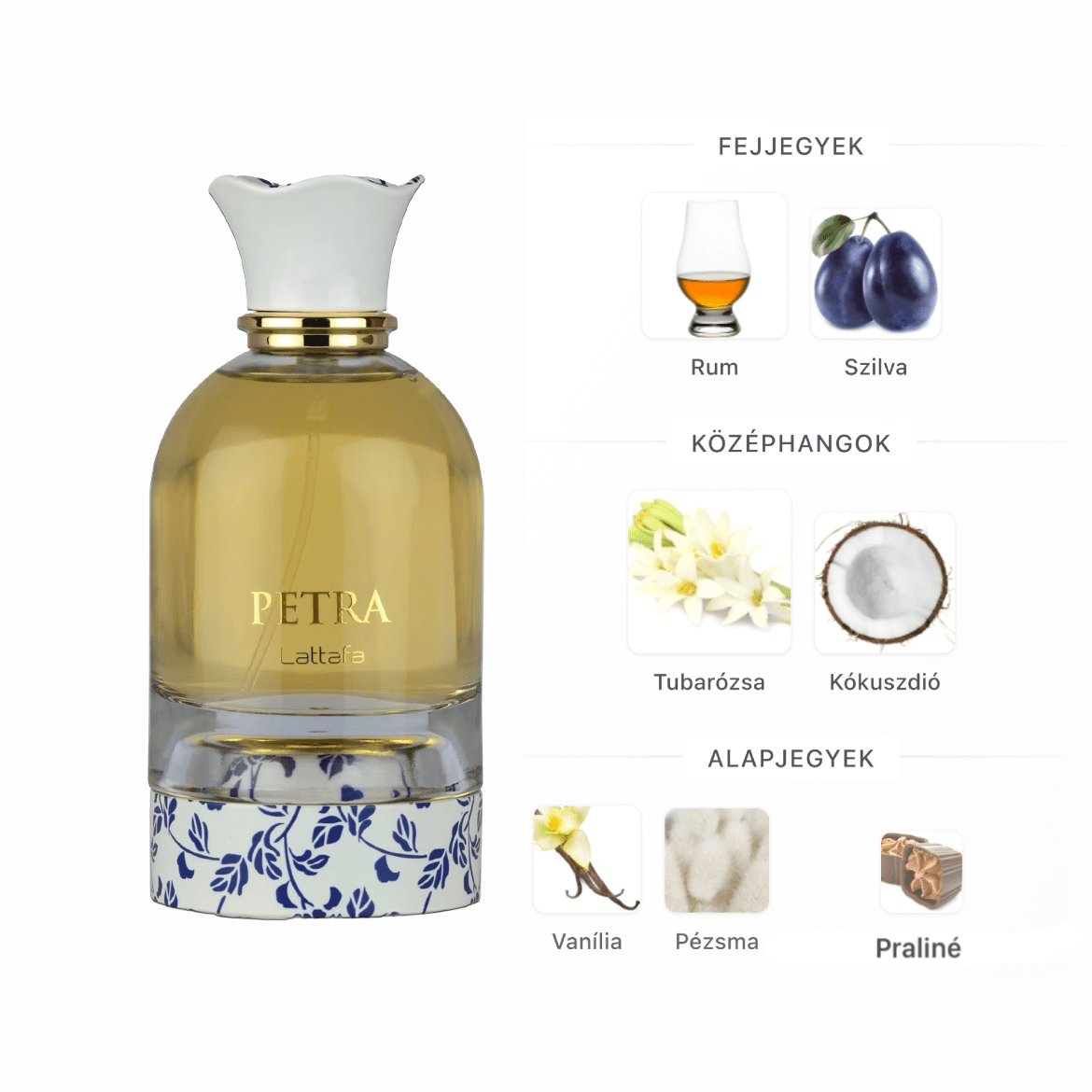 Lattafa Petra EDP - 100 ml - YARA Illatbazár