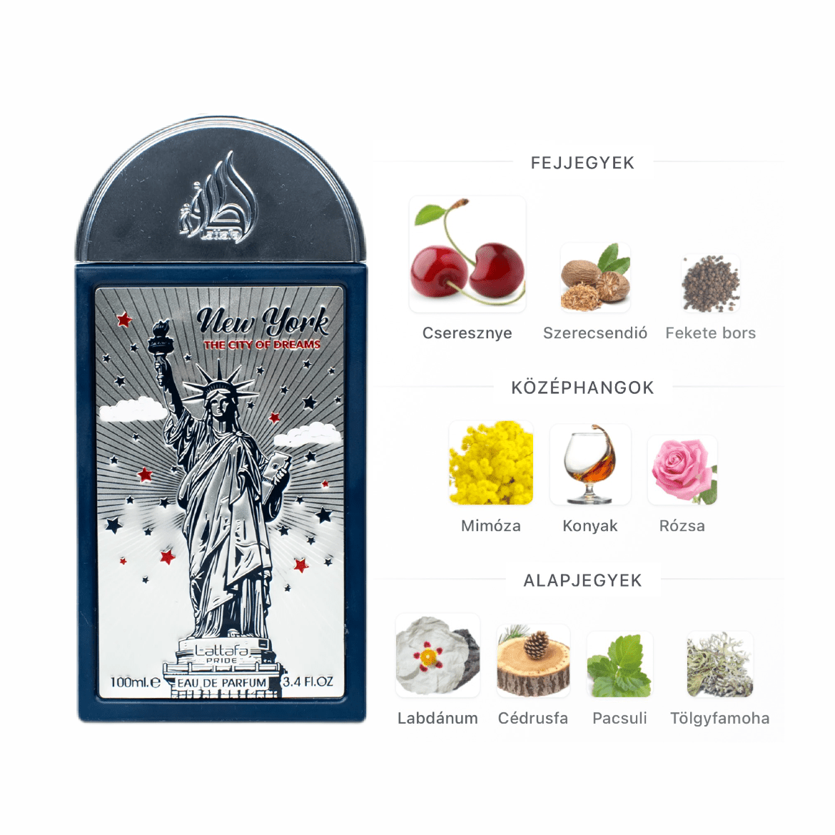 Lattafa Pride New York The City of Dreams EDP - 100 ml -
