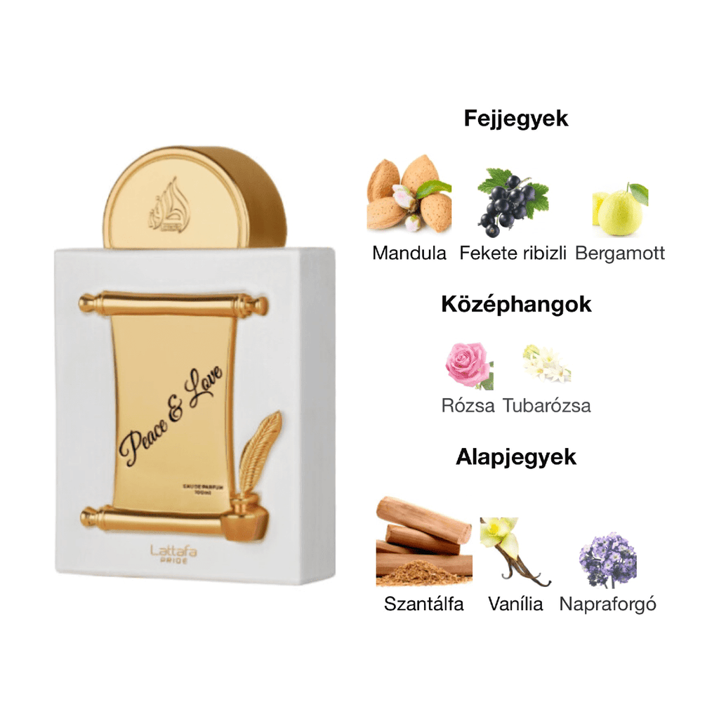Lattafa Pride Peace & Love EDP - 100 ml - YARA Illatbazár