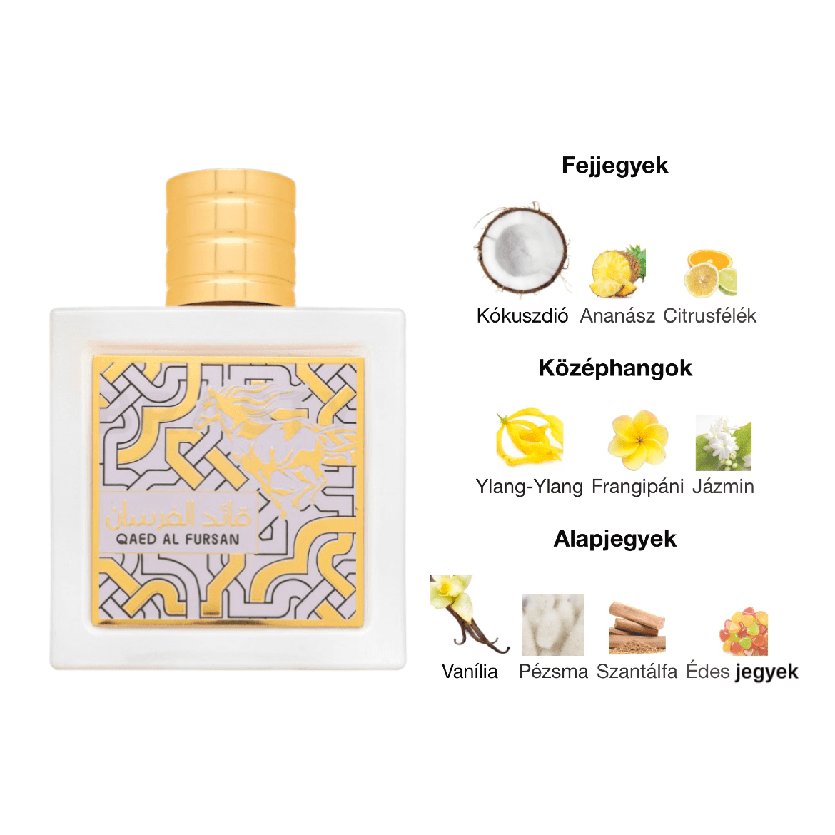 Lattafa Qaed Al Fursan Unlimited - 100 ml - YARA Illatbazár