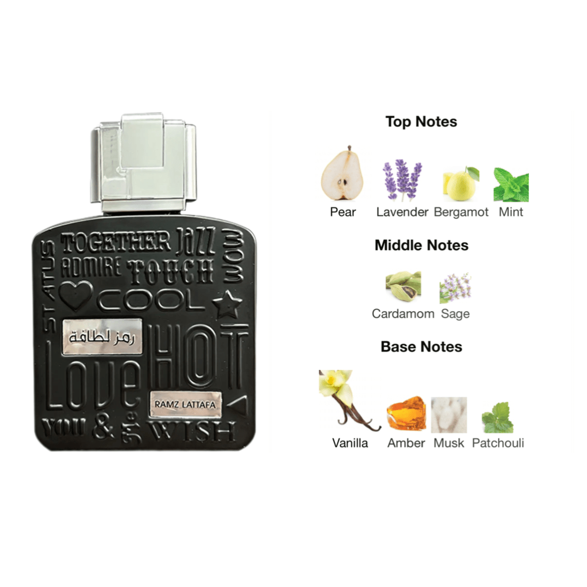 Lattafa Ramz Silver EDP - 100 ml - YARA Illatbazár