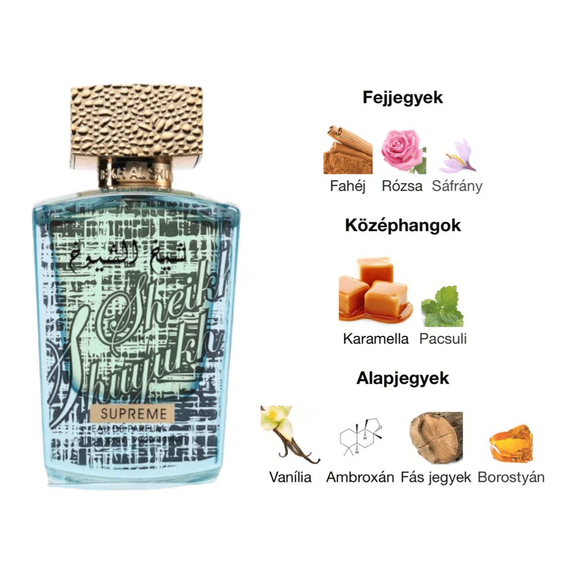 Lattafa Sheikh Al Shuyukh Supreme EDP - 100 ml - YARA Illatbazár