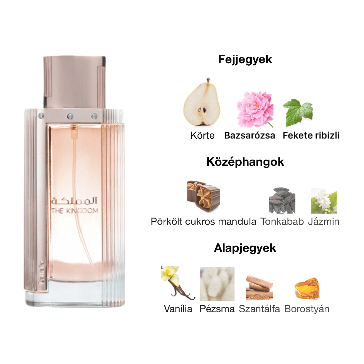 Lattafa The Kingdom for Women EDP - 100 ml - YARA Illatbazár