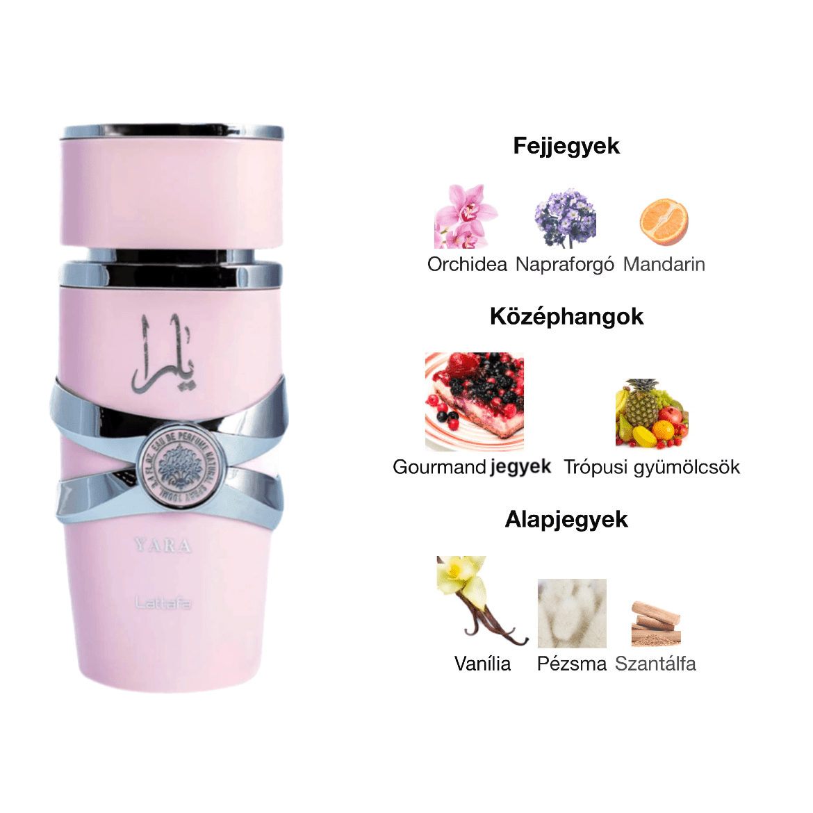 Lattafa Yara EDP - 100 ml - YARA Illatbazár