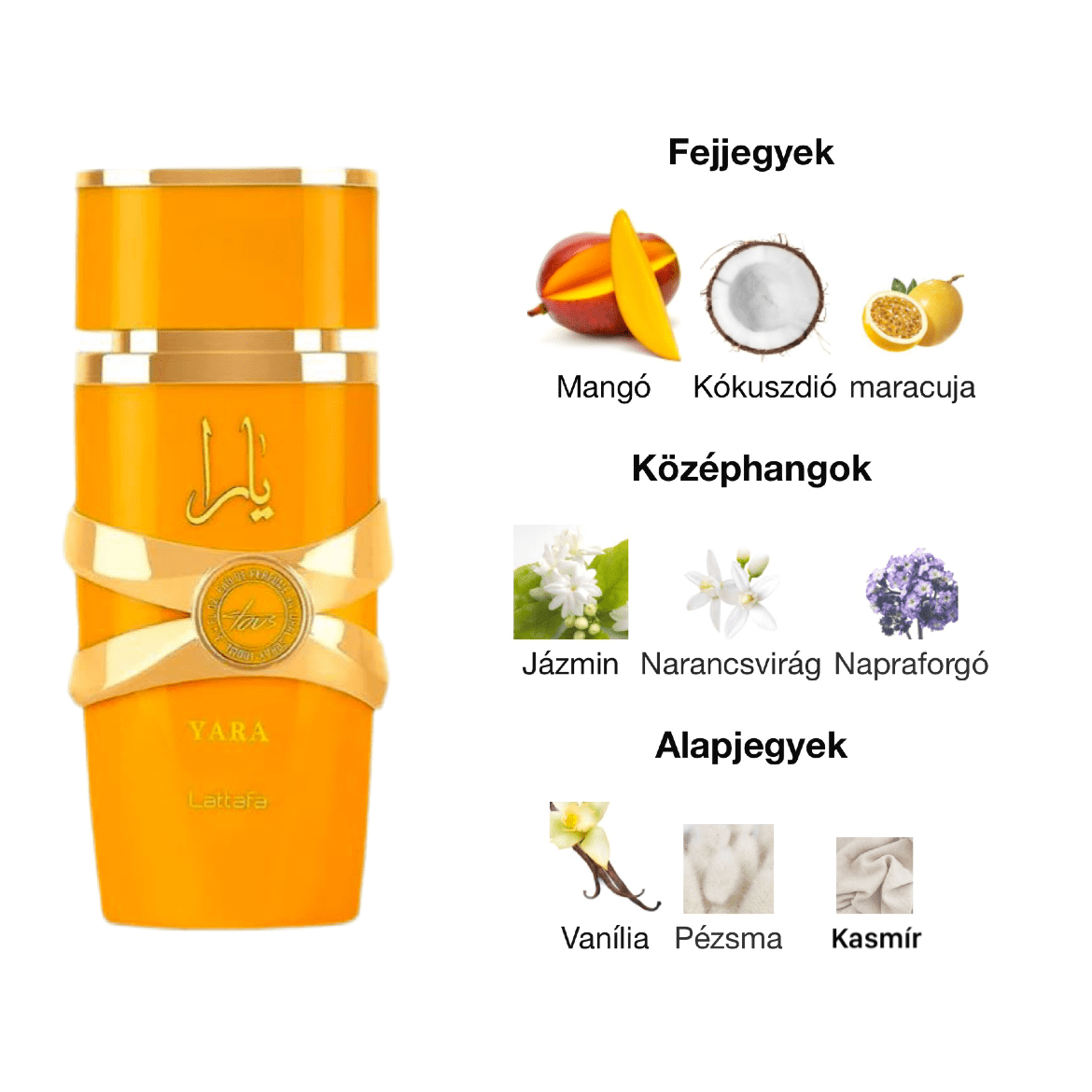 Lattafa Yara Tous EDP - 100 ml - YARA Illatbazár