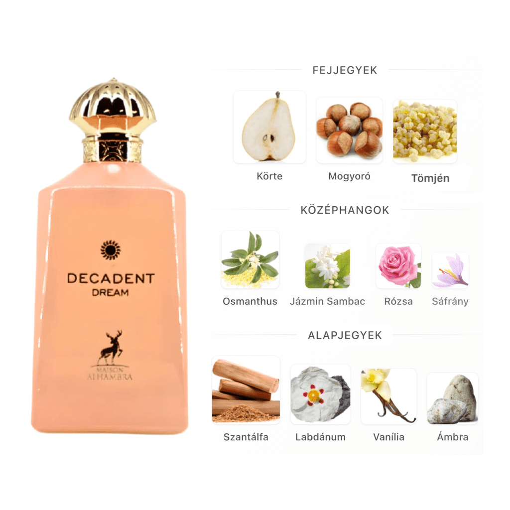 Maison Alhambra Decadent Dream EDP - 100 ml - YARA Illatbazár