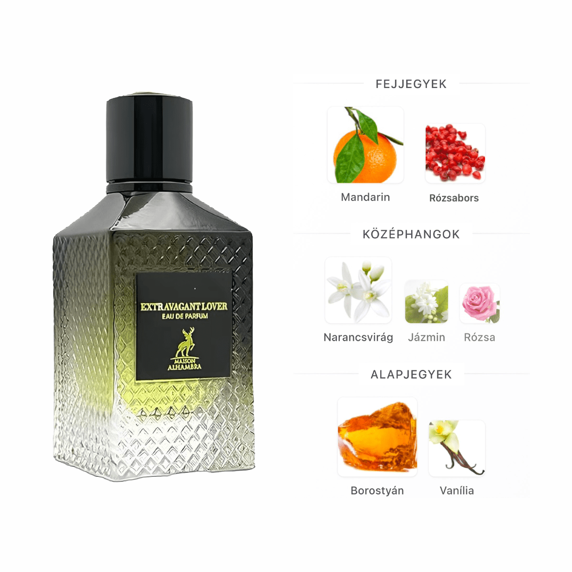 Maison Alhambra Extravagant Lover EDP - 100 ml - YARA Illatbazár