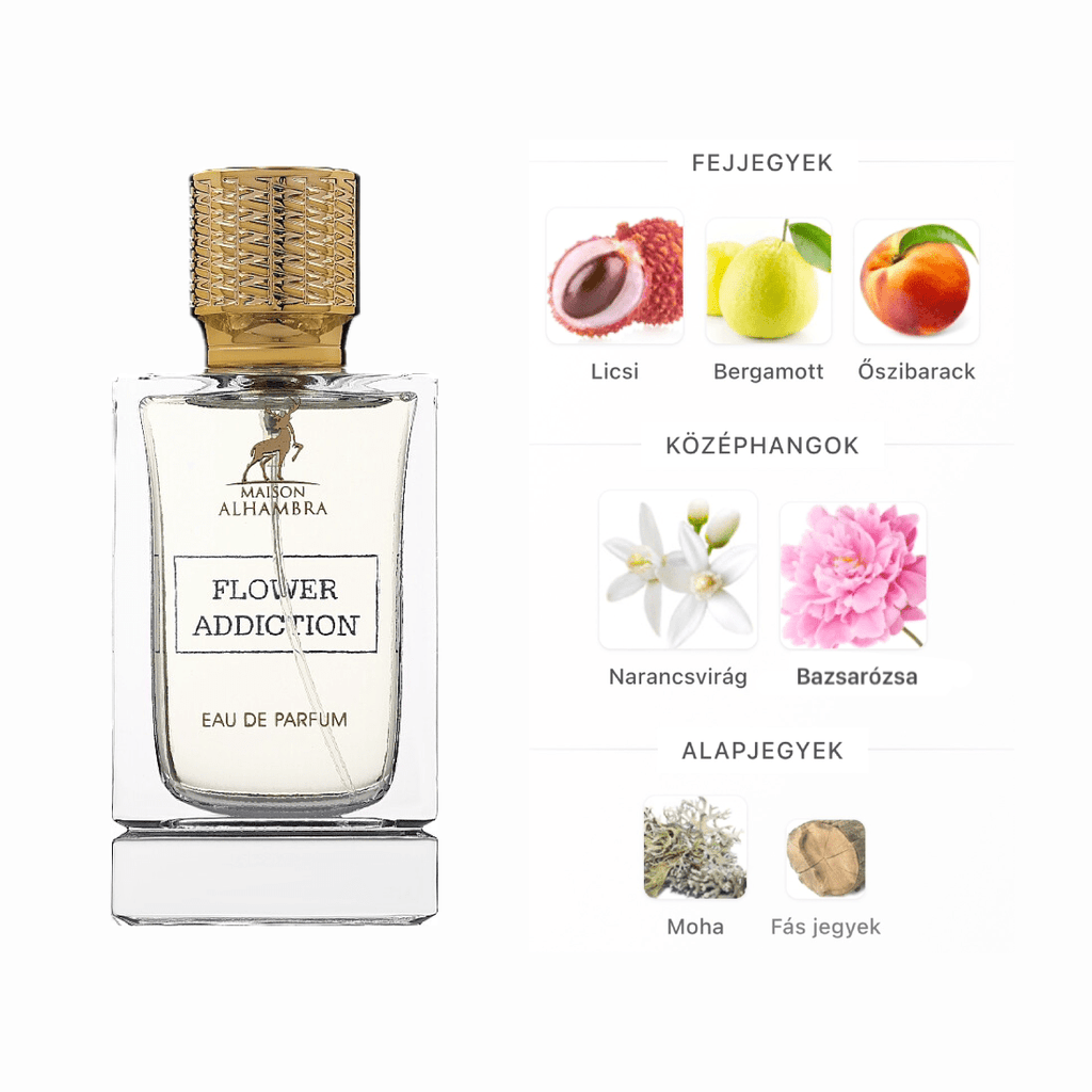 Maison Alhambra Flower Addiction EDP - 100 ml - YARA Illatbazár
