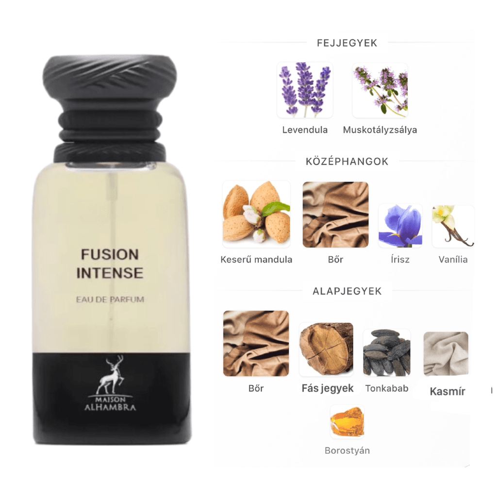 Maison Alhambra Fusion Intense (Fabulo Intense) EDP - 80 ml - YARA Illatbazár