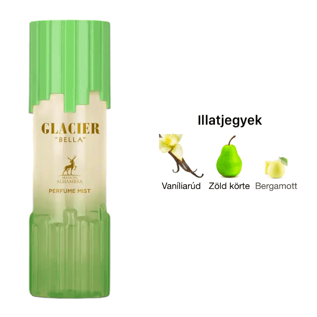 Maison Alhambra Glacier Bella Testpermet - 250 ml - YARA Illatbazár