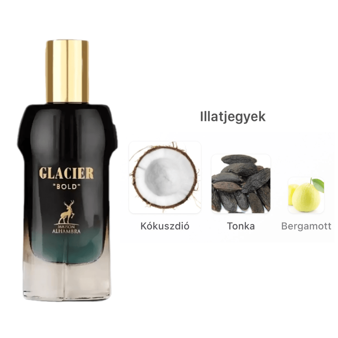 Maison Alhambra Glacier Bold EDP - 100 ml - YARA Illatbazár