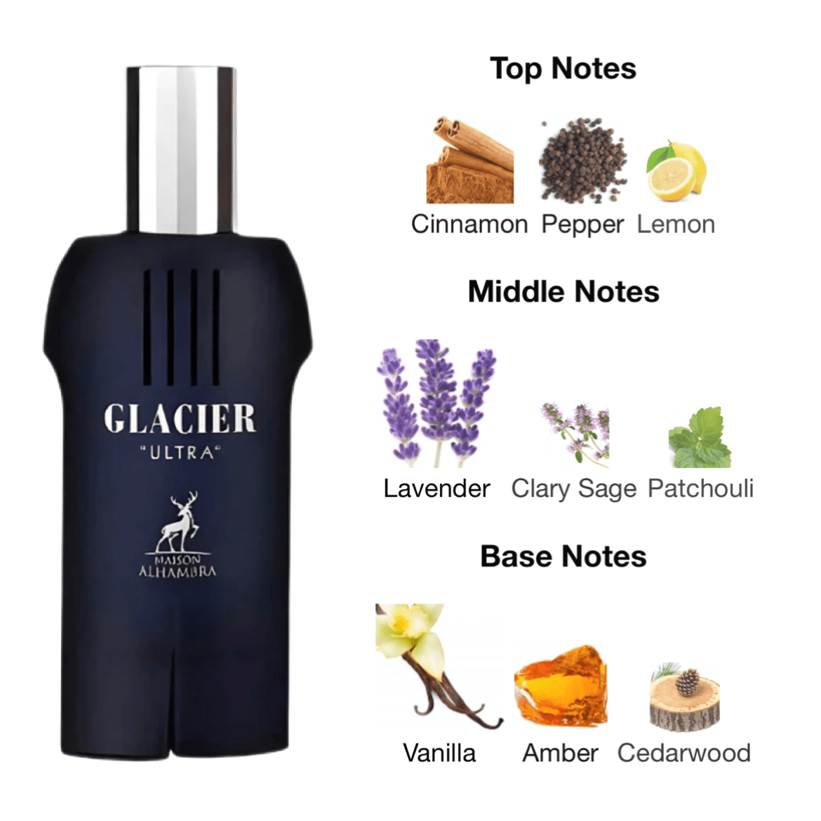 Maison Alhambra Glacier Ultra EDP - 100 ml - YARA Illatbazár