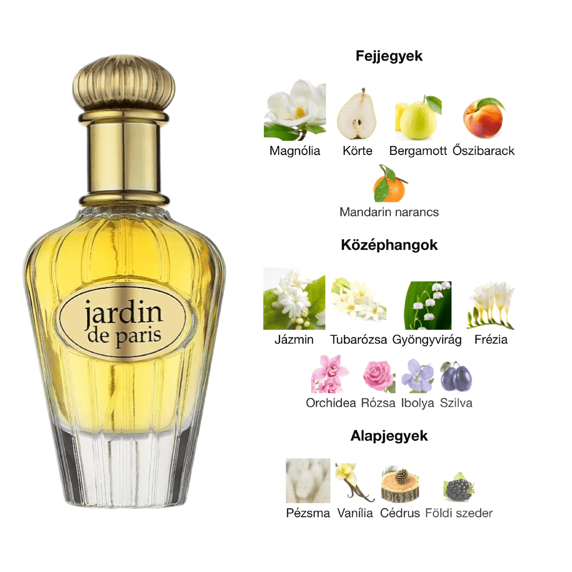 Maison Alhambra Jardin De Paris EDP - 100 ml - YARA Illatbazár