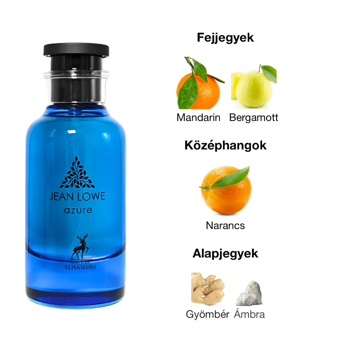 Maison Alhambra Jean Lowe Azure EDP - 100 ml - YARA Illatbazár