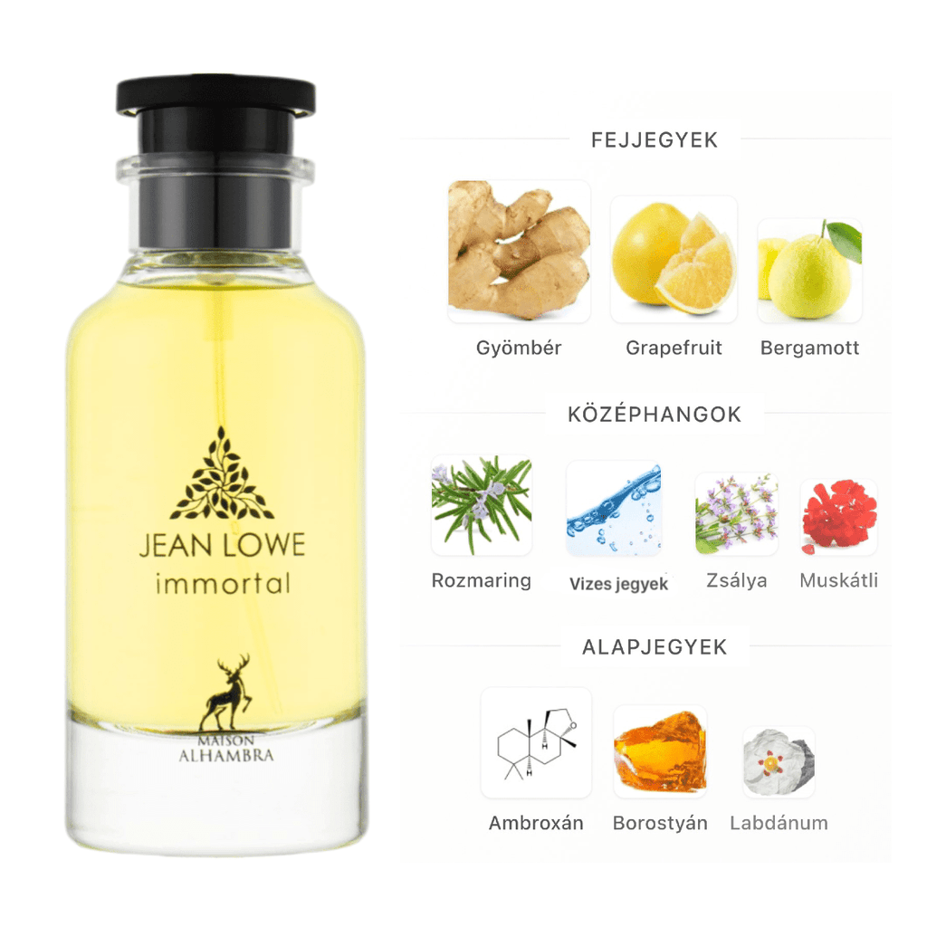 Maison Alhambra Jean Lowe Immortal EDP - 100 ml - YARA Illatbazár