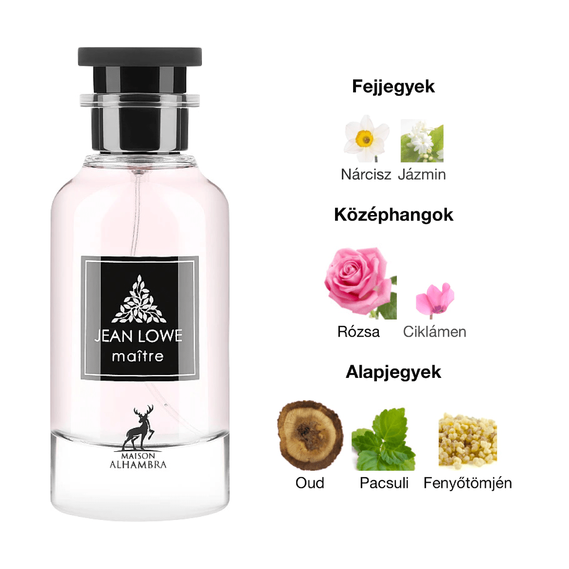 Maison Alhambra Jean Lowe Maitre EDP - 100 ml - YARA Illatbazár