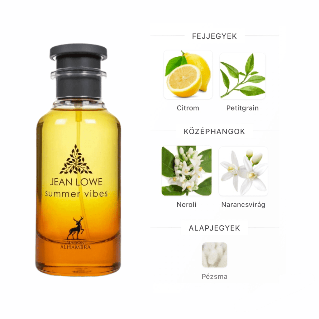 Maison Alhambra Jean Lowe Summer Vibes EDP - 100 ml - YARA Illatbazár