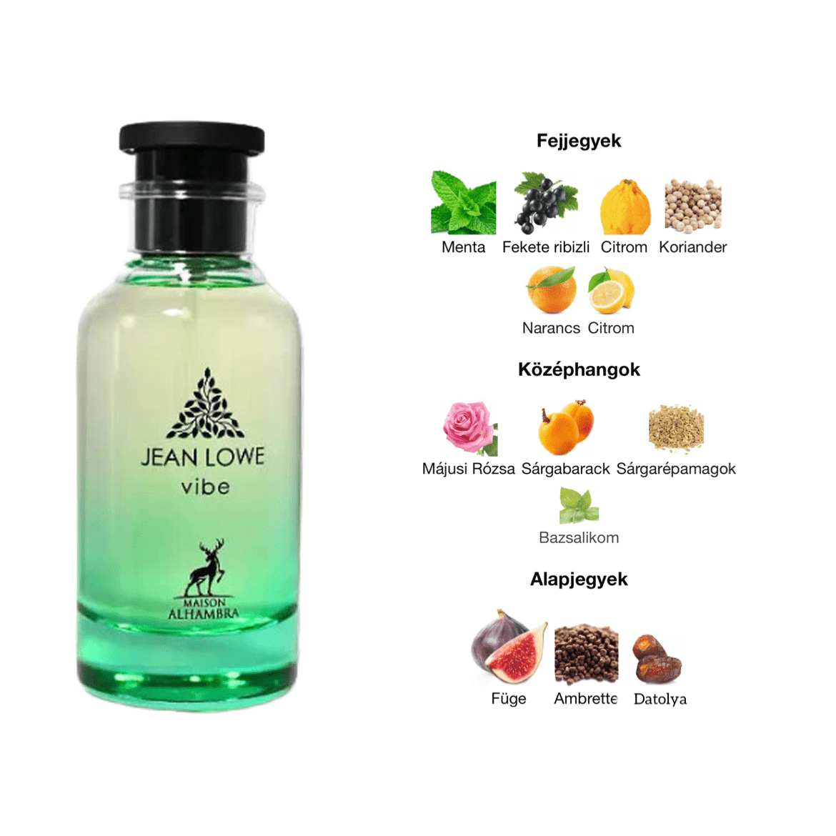 Maison Alhambra Jean Lowe Vibe EDP - 100 ml - YARA Illatbazár