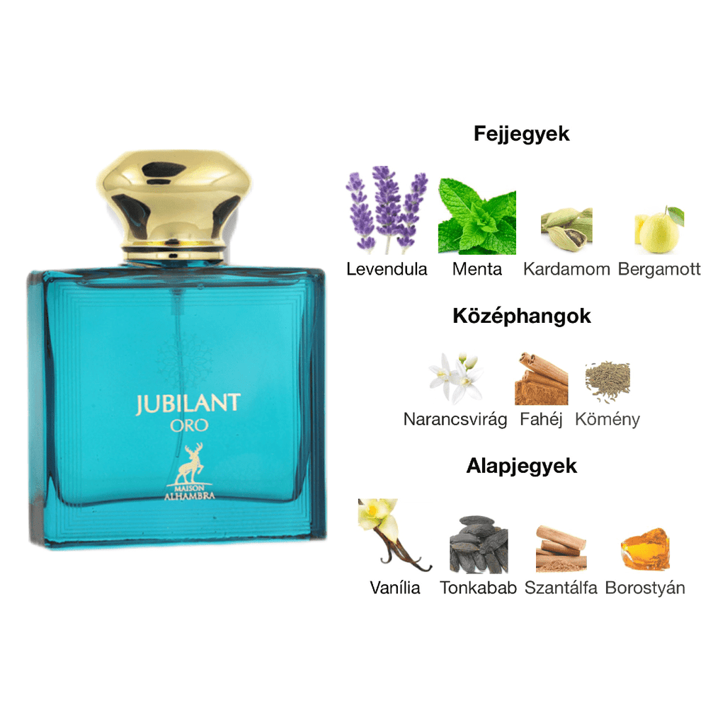 Maison Alhambra Jubilant Oro EDP - 100 ml - YARA Illatbazár
